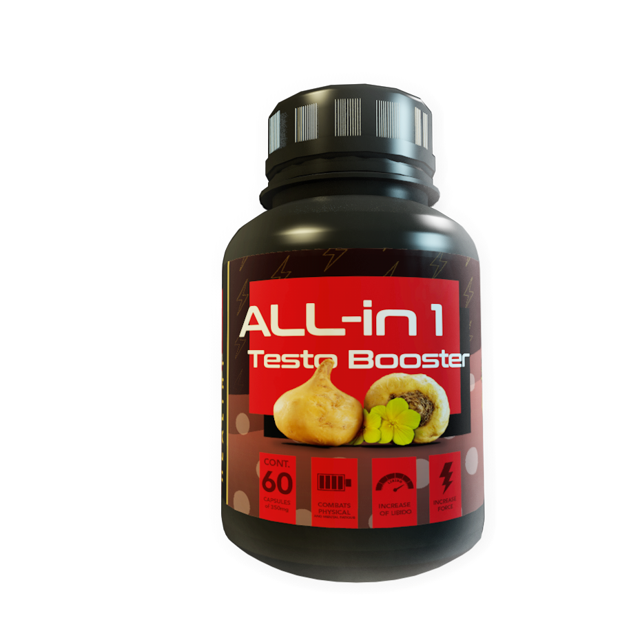 Testosterone Supplement for Men, Golden Lion Healthy, All-in1 Testo Booster for Men, tribulus terrestris for Men, Maca Root, Ginseng, Ginkgo, Guarana.